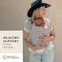 (8-33lbs), Moby Baby Wrap Carrier Classic for Newborns to Toddlers Infant Sling Carrier, Lightweight & Hands Free