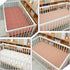 Mindsoft 4 Pack 52''x28'' 9in Muslin Crib Sheets Neutral Soft and Breathable Cotton Baby Sheets Thick for Girl Boy