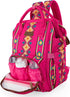 Backpack WG2204-9110HPK Montana West Wrangler Callie Diaper Bag with Stroller Straps Multifunction Baby Travel Bag