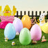24 6 Inches JOYIN Pcs Large Pastel Easter Eggs, Plastic Jumbo Eggs Fillable for Easter Themed Hunt Basket Stuffers
