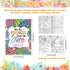 144 Liliful Pcs Motivational Sayings Coloring Book Bulk for Adult DIY Art Stress Relief Drawing Book with Inspiring