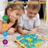 3 4 5 6 7 8 Matching Memory Game for Kids Age Year Old, Travel Toy for Boys Girls, Wooden Board Game, Road Trip