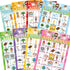 24 WorldBazaar Bible Bingo Game for Kids Players Spring Jesus Christian Bingo Game Cards Vacation Bible Sunday School