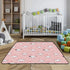 KUEJOP 50x50 inch Tummy Cute Pink Cow Pattern Prints Baby Play Mat for Floor, Playpen Mat,Thicken Soft Non-Slip Time