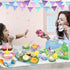 Set Girls,50PCS Playsets,Teapot 3 4 5 6 Tea Party for Little Princess Horse Tea Time Toy Including Food Sweet Treats