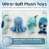 Giggle Babble Ocean Baby Mobile with Music Calming Nautical Crib Mobile with Sea Animals, Soothing Lullabies