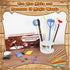 Set 18 EnchantZone Magic Wand Making Kit DIY Wizard Princess Wand Craft for Kids Make Your Own Wands for Birthday Party