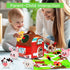 6-12 6 Avesa Baby Toys Months - Soft Barn Toy with Stuffed Farm Animals, Rattle - Montessori Toys for Babies Months Old