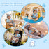 20-22 Inches Set EKOKIZ Reborn Baby Dolls Clothes for Boys and Girls Blue Bear Patterned Fashion Realistic Baby Doll