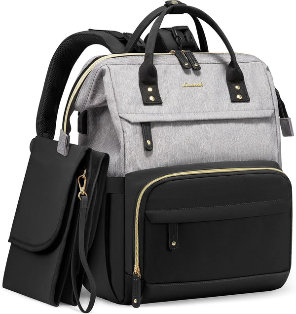 LOVEVOOK Diaper Bag Backpack, Baby Bag with Changing Station, Large Diaper Backpack