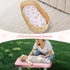 2 Pack Unicorn Castle Satin Bassinet Sheets Baby Soft for Baby Hair Skin Fitted Bedside Bassinet Sheets for Newborn