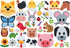 100pc Farm Animals Emojipuzzles