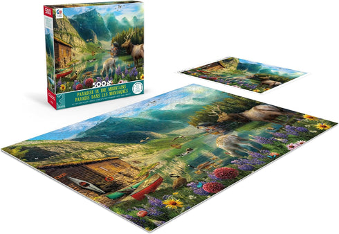 Ceaco - Paradise in The Mountains - 500 Piece Jigsaw Puzzle