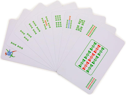 Yellow Mountain Imports Mahjong Playing Cards - 144 Card Set - Chinese Traditional