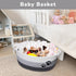 Small Dog Toy Basket, Cute Woven Decorative Rope Storage Basket for Nursery, 12 x 8 x 5 inches