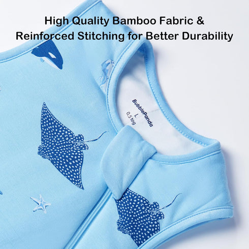 0-6 0.5 3-6 2-Way 0-3 BubblePanda Rayon Made from Bamboo Sleep Sack Months Tog Soft Newborn Sleep Sack Months