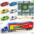 NIPLOOOW 3-6 Die Cast Metal Racing Car Toy With Play Mat for Year Old Boys and Girls - Christmas Birthday Gift