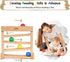 1-3 Montessori Ball Drop Toy, Wooden Ball Tracker, Early Developmental Pound Toys for Toddlers for Year Old, Boys Girls