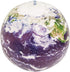 Inflatable Earth Globe from Satellite Images, Earthball, Glow in the Dark Cities