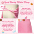 2Pcs Set, R HORSE Kid Apron And Chef Hat Adjustable Children Pink Baker Kitchen Apron, Dress up Role Play Chef Toy