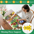 VoYouTwo 300 8-10 10-12,Flowers Nights,20.5x15 Piece Puzzles for Adults, Garden Birds Birdhouse Village Puzzle