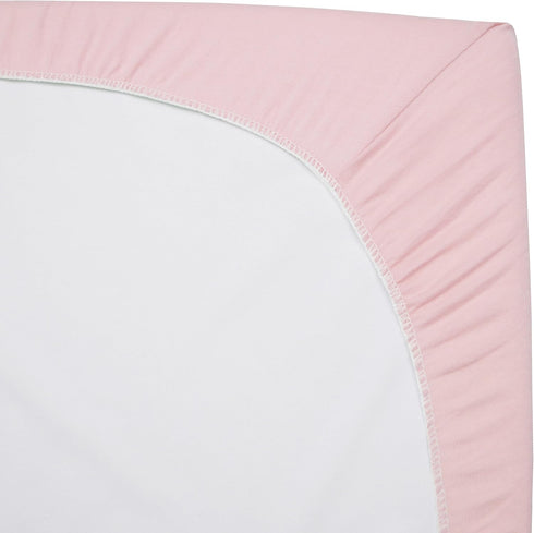 TL Care 100% 38" 24" Pack Natural Cotton Fitted Mini Crib Sheet x - Soft & Breathable Small Nesting Portable Crib