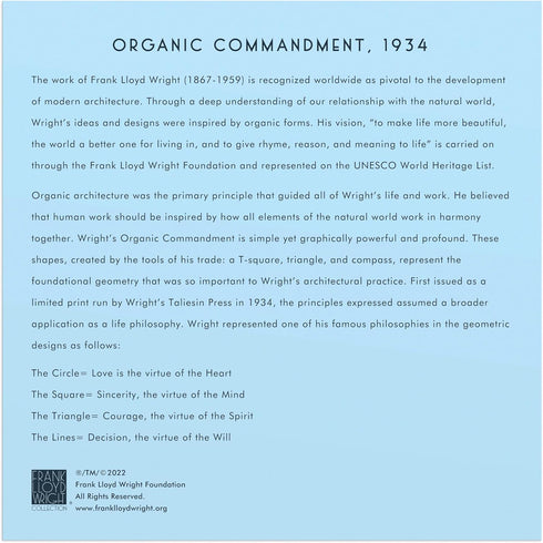 Galison Frank Lloyd Wright Organic Geometry – 500 Piece Multi-Puzzle with Beautiful Geometric Artwork