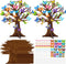 Cinrobiye 30 Set Spring Craft Kit Flower Bird Butterfly DIY Tree Ornaments