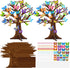 Cinrobiye 30 Set Spring Craft Kit Flower Bird Butterfly DIY Tree Ornaments