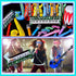 Set, 30 80s 90s Max Fun Inflatable Rock Star Toy PCS Party Decorations Inflatable Party Props Musical Instrument Blow