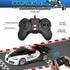 360 2.4GHZ, Remote Control Car, One-Click Becoming Robot Transforming Toys Car for Boys, Smooth Deformation, Demo Mode