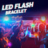 8 PCS LED Glow Bracelets, Light Up Wristbands for Christmas, Concerts, Festivals, Game Prizes, Rave Accessories