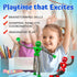 12-Pack Telescopic Suction Cup Robot Toys Shape Changing Educational Fidget Toys Sensory Toys ADHD Autistic Stimulating