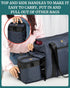 IDAHO JONES Baby Bottle Cooler Bag - Formula or Breast Milk Storage for Daycare, Travel & Airplane - Insulated Thermos
