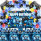 Video Game Birthday Party Decorations - 109Pcs Gamer Supplies for Boys Birthday Party, Happy Birthday Backdrop