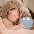 NQEUEPN 5.9 Inch 22404 Wooden Baby Announcement Sign, Hello World Newborn Sign Birth Announcement Signs Baby Name