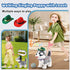 Ylpaprm Walking Husky Barking Dog Toy for Child Kid Licking Talking Puppy with Leash, Interactive Puppy that Barks Tail