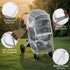 Eiszhjk Stroller Rain Cover Compatible with Graco - Waterproof Stroller Rain Cover, Windproof Travel Weather Shield