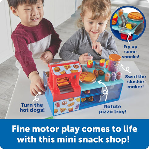 Set, Playset Learning Resources Mini Snack Shop Sorting Play Food Shop, Role Play Store, Kids Kitchen Accessories