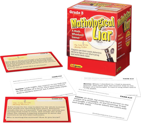 Edupress (EP-3396) Mathological Liar Game - Grade 3