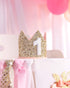 1st Pumpkin Banner for Birthday - Highchair Banner for First Birthday Theme Decoration, Cake Smash Photo Prop, Pumpkin