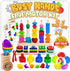 WIZZLY 8-in-1 Busy Hands Fine Motor Skills Toys Kit for Toddler, Montessori Toys