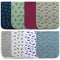 Hakochia Burp Cloths for Baby Boy & Girl Organic Cotton Large Unisex