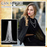 12 Pack Long Faux Pearl Necklace Costume Jewelry, White Plastic Flapper Bead Strand for Kids Girls Women Party Favors