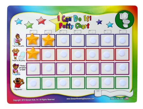 Potty Training Success Chart for Kids