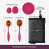 Set 2 2 (2 Pack) Mothercould Premium Sunscreen Brush Kids & Baby Sunblock Applicator with Metal Handles, Travel Bag