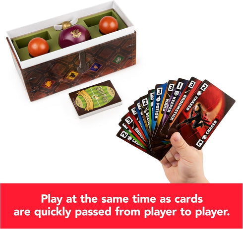 Harry Potter Catch The Golden Snitch - Quidditch Board Game for Witches, Wizards, and Muggles, Family Game Ages 8+