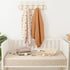 100% 52"x28" 2 Pack Bearmoss Muslin Crib Sheets Cotton Baby Bed Sheets Soft&Breathable Nursery Sheet for Standard Crib