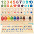 Montessori Toys for 3 Year Old - 4 in 1 Learning Resources Magnetic Color & Number Maze Puzzle for Kids
