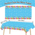 chiazllta Set of 3 Science Tablecloth Party Supplies, Mad Scientist Theme Laboratory Decorations for Kids
